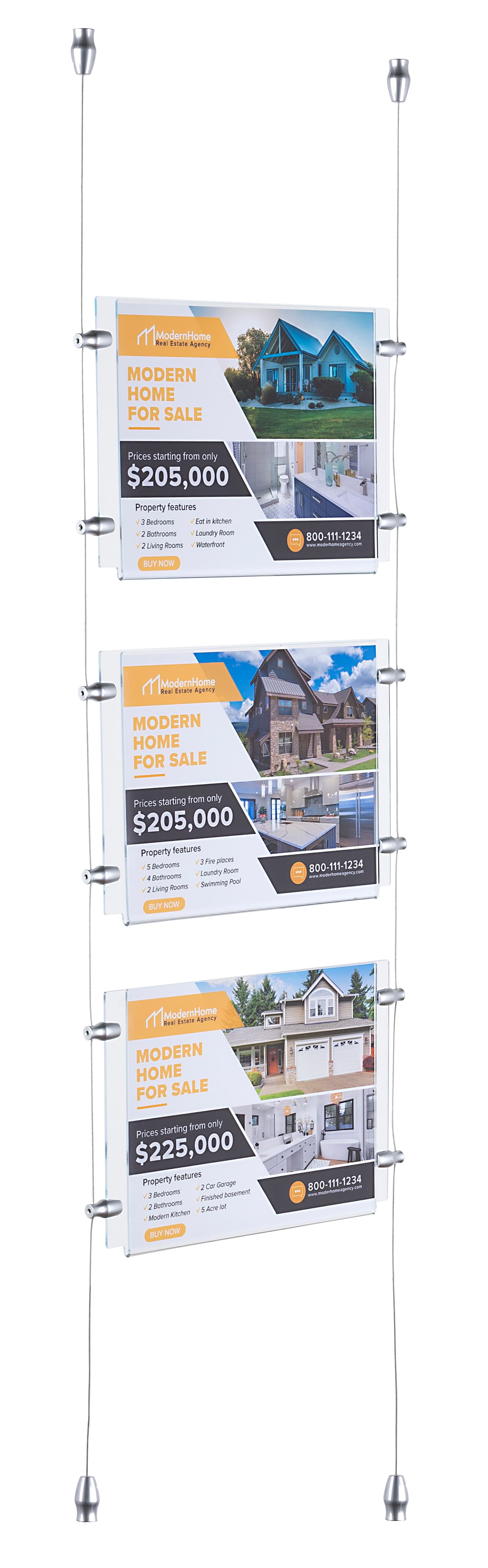 window hung signs