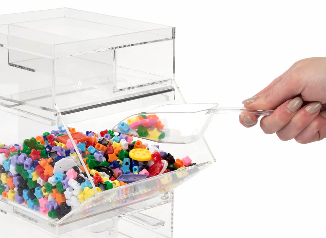 Plastic Display Container | Stackable Design | Displays2Go
