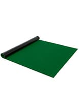 Bright green 10’ roll carpet runner