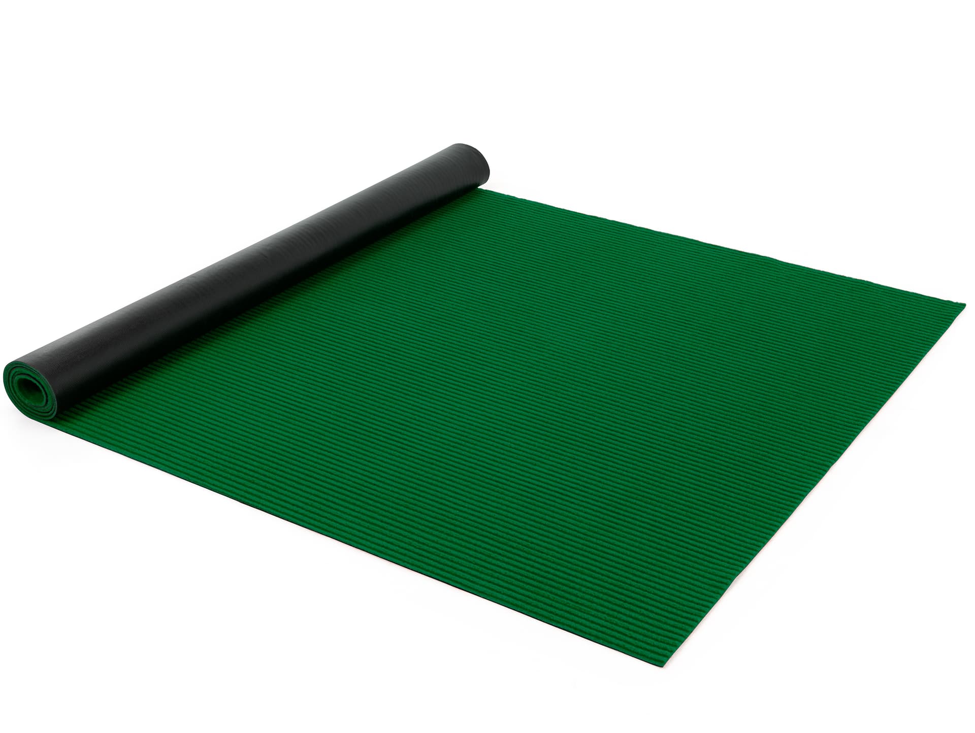 Green 10’ roll carpet runner