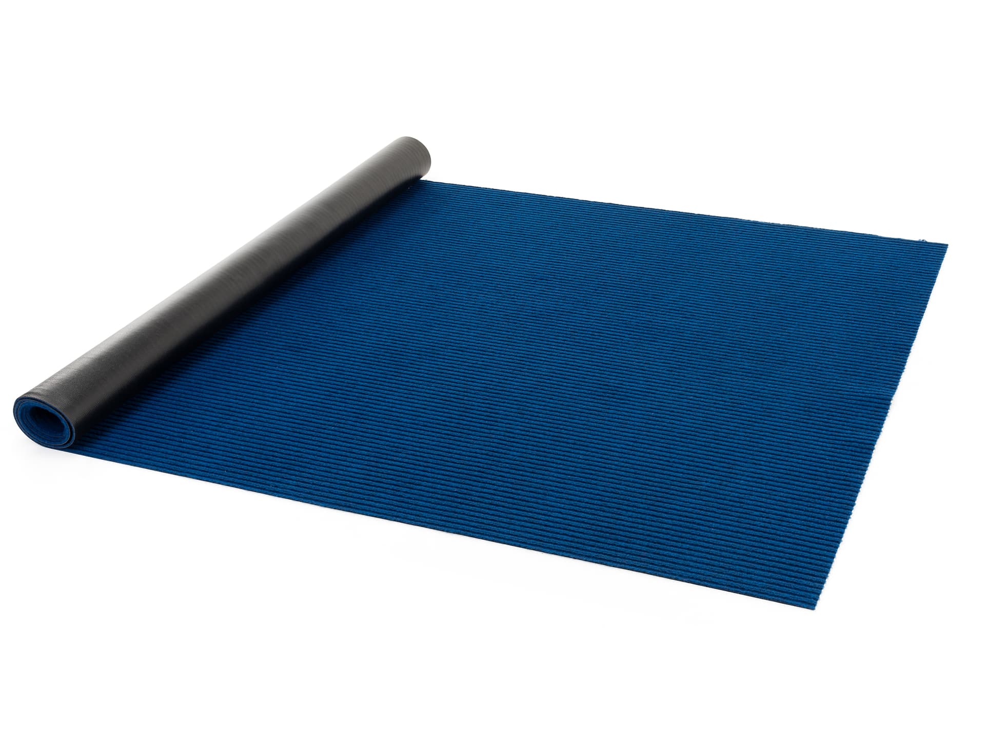 Blue 10’ roll carpet runner