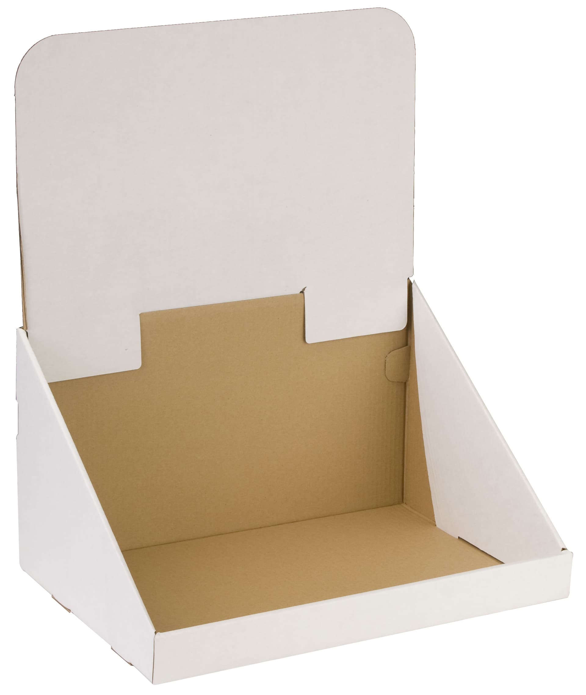 Cardboard POP Display For Counter Top Presentations