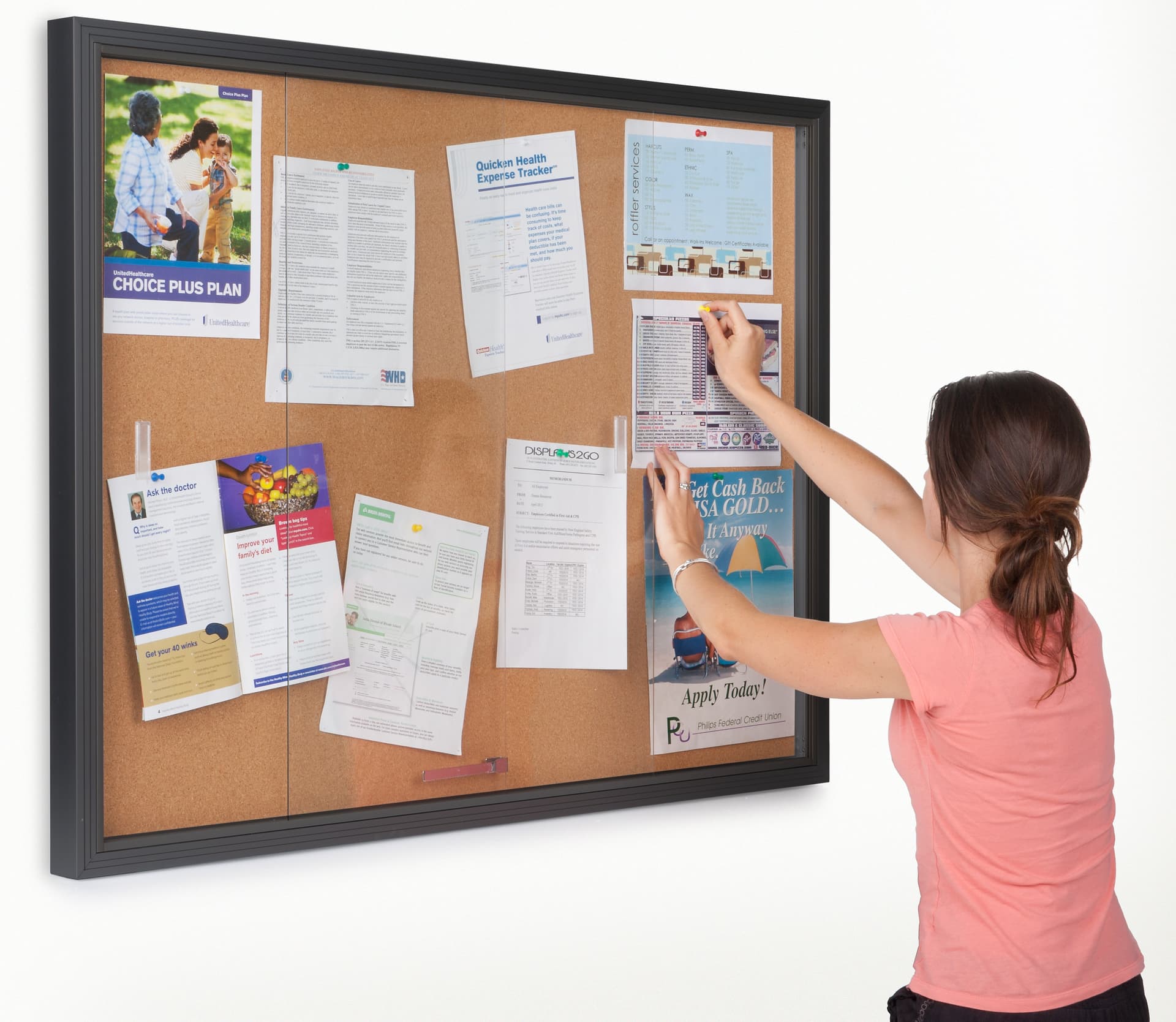 Black Cork Board