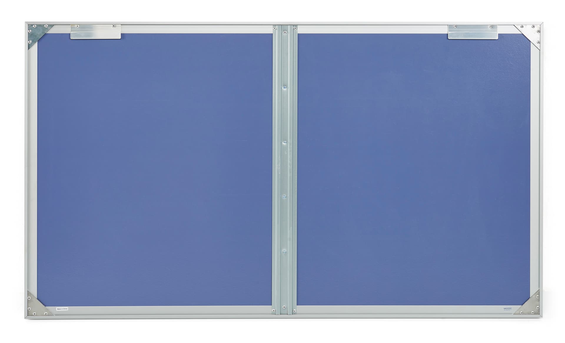 60 x 36 locking cork board with wall mounting design