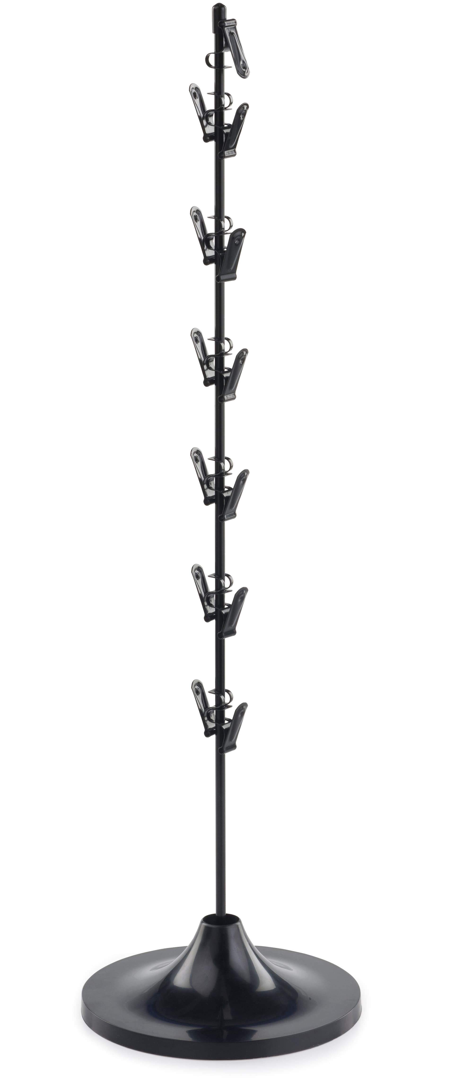 Floor Standing Merchandiser Strip | Rotating Countertop Clip Rack ...