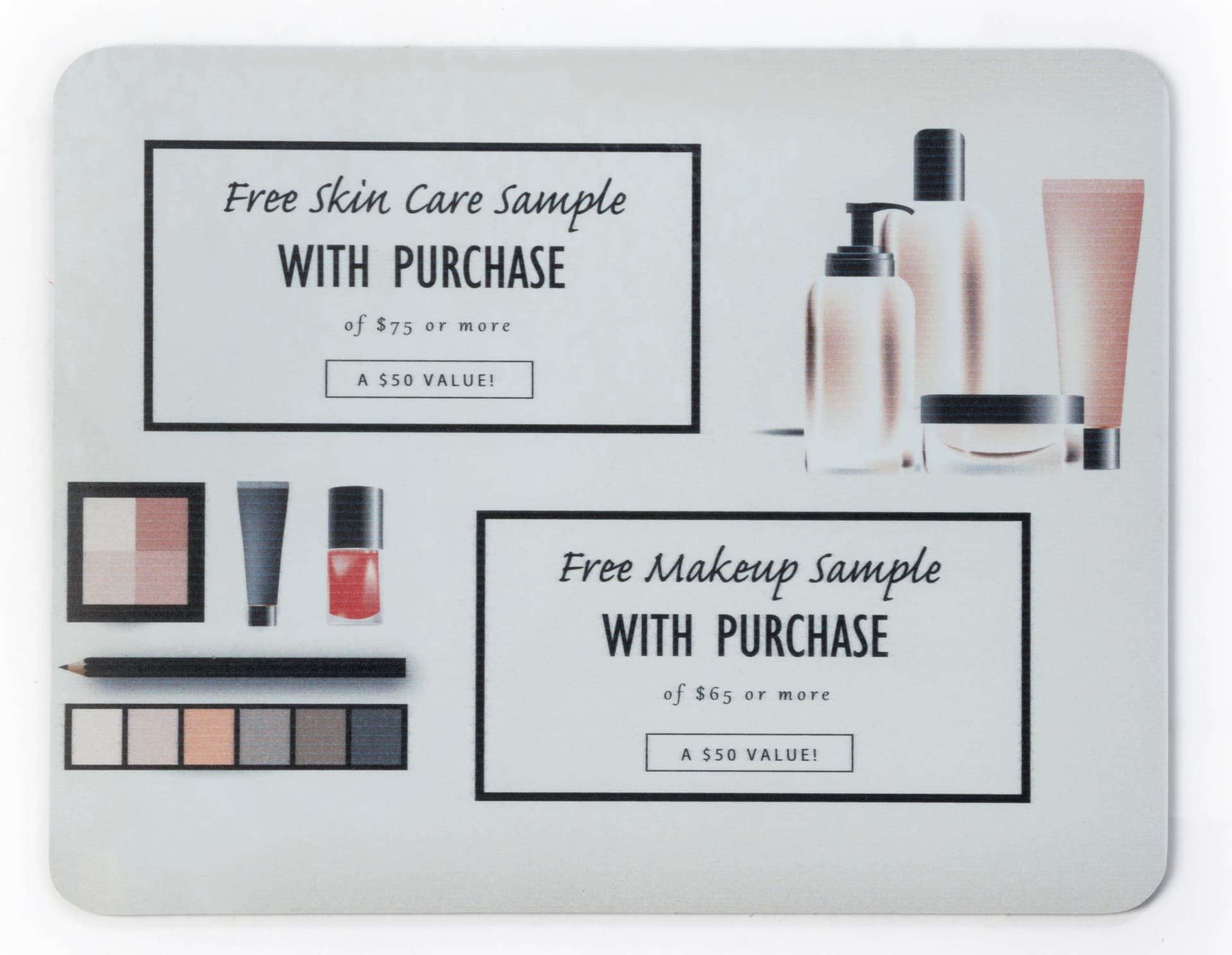 Custom Counter Mat with Full Color Graphics