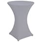 31 x 42 Round Spandex Cocktail Table Cover, Stretch Fit Design - Solid Color