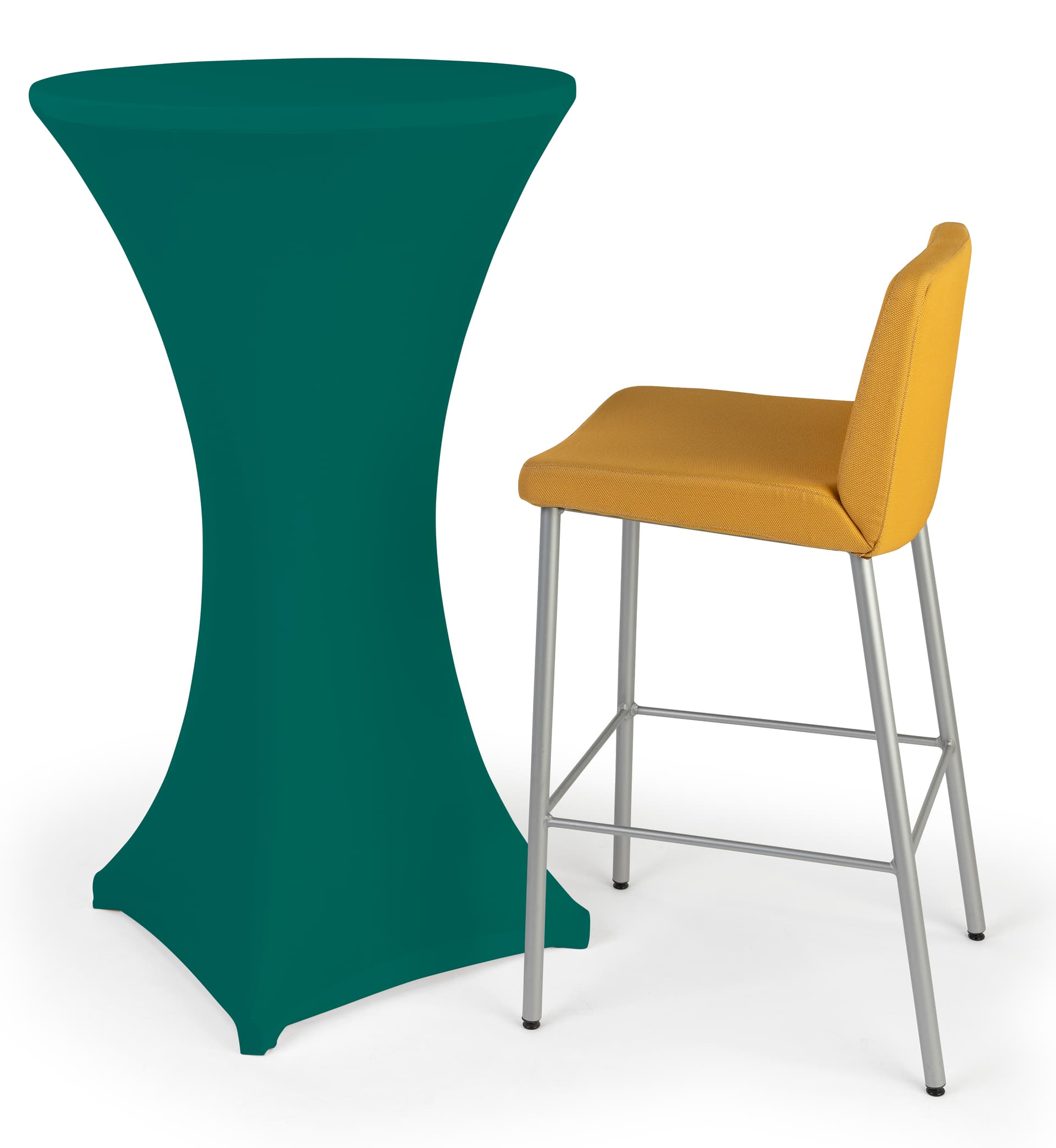 Forest green stretch highboy cover with easy cleaning in the washing machine