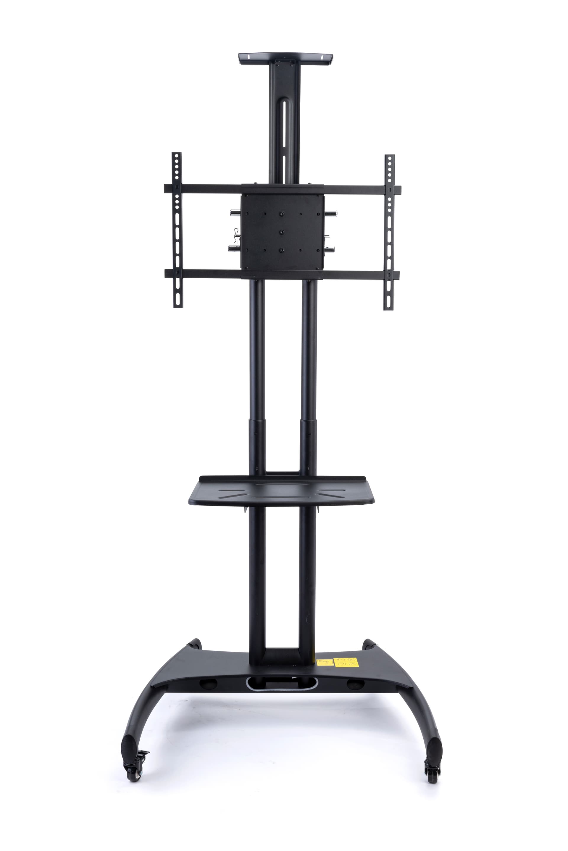 Extra tall rolling widescreen TV stand