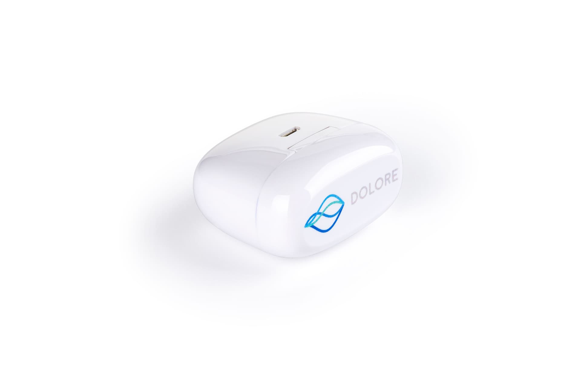 White promotional wireless earphone buds with free color custom printing 