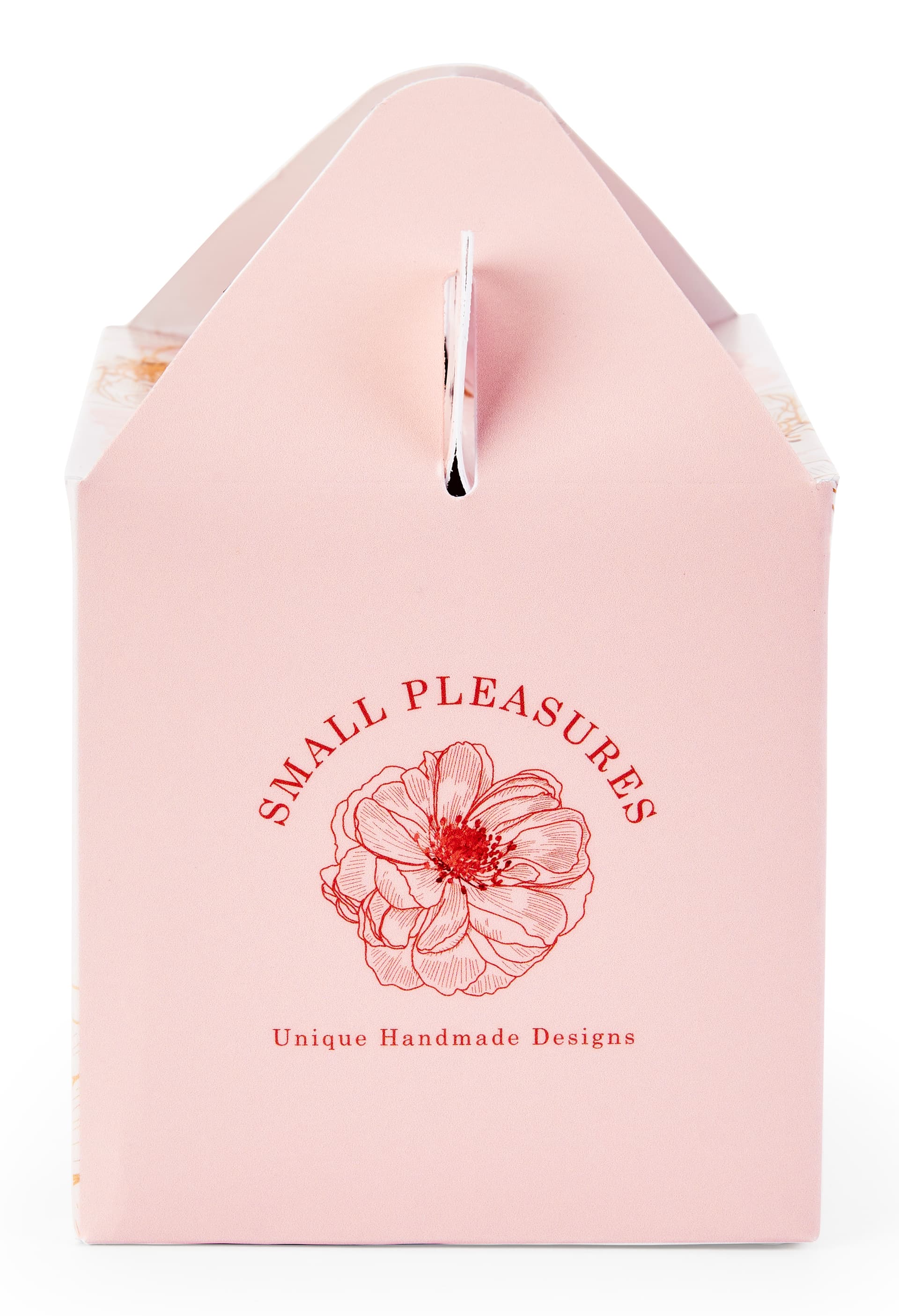 Custom gable gift boxes with printing on the sides 