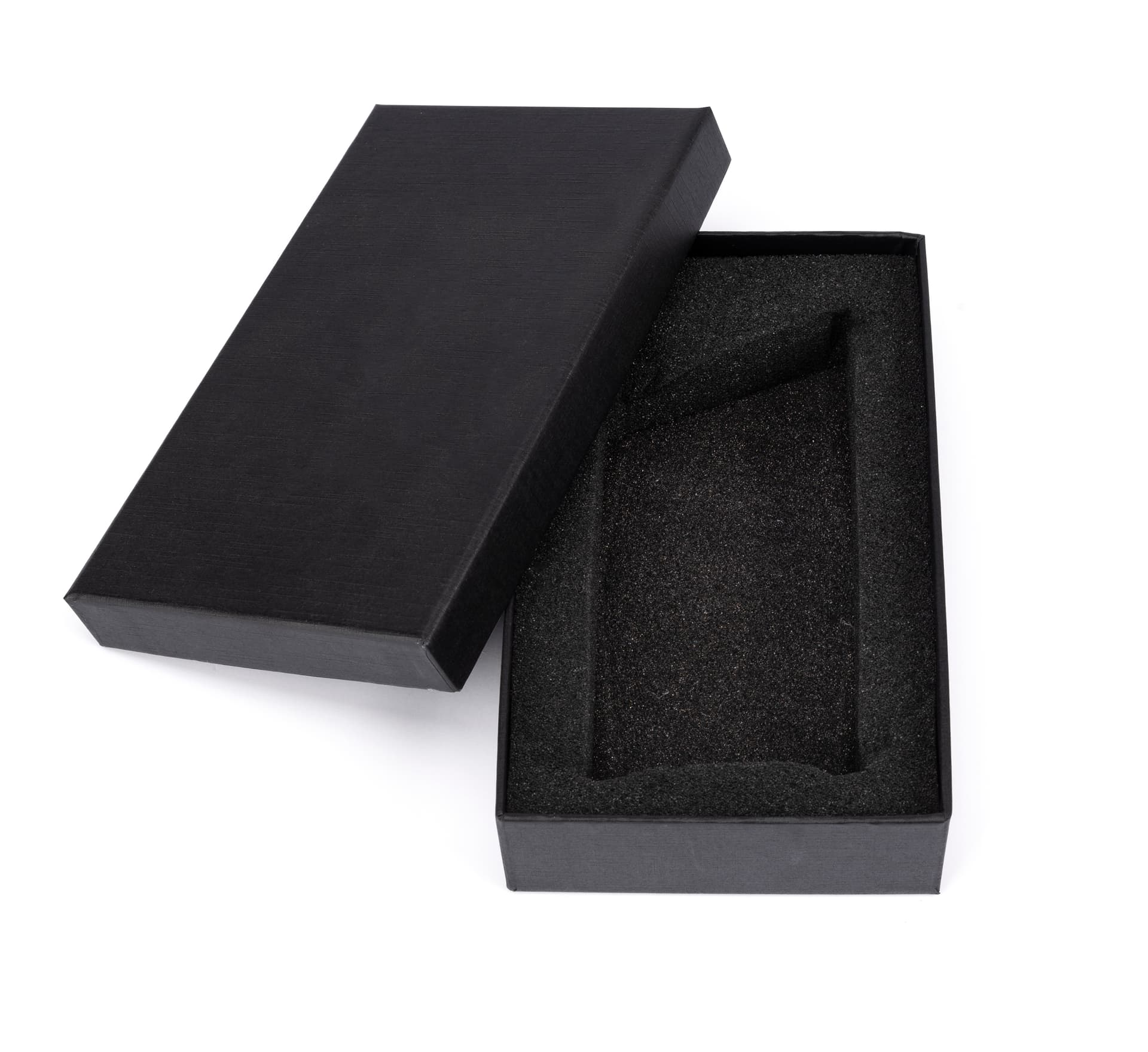 Crystal corporate trophy with custom fit gift box