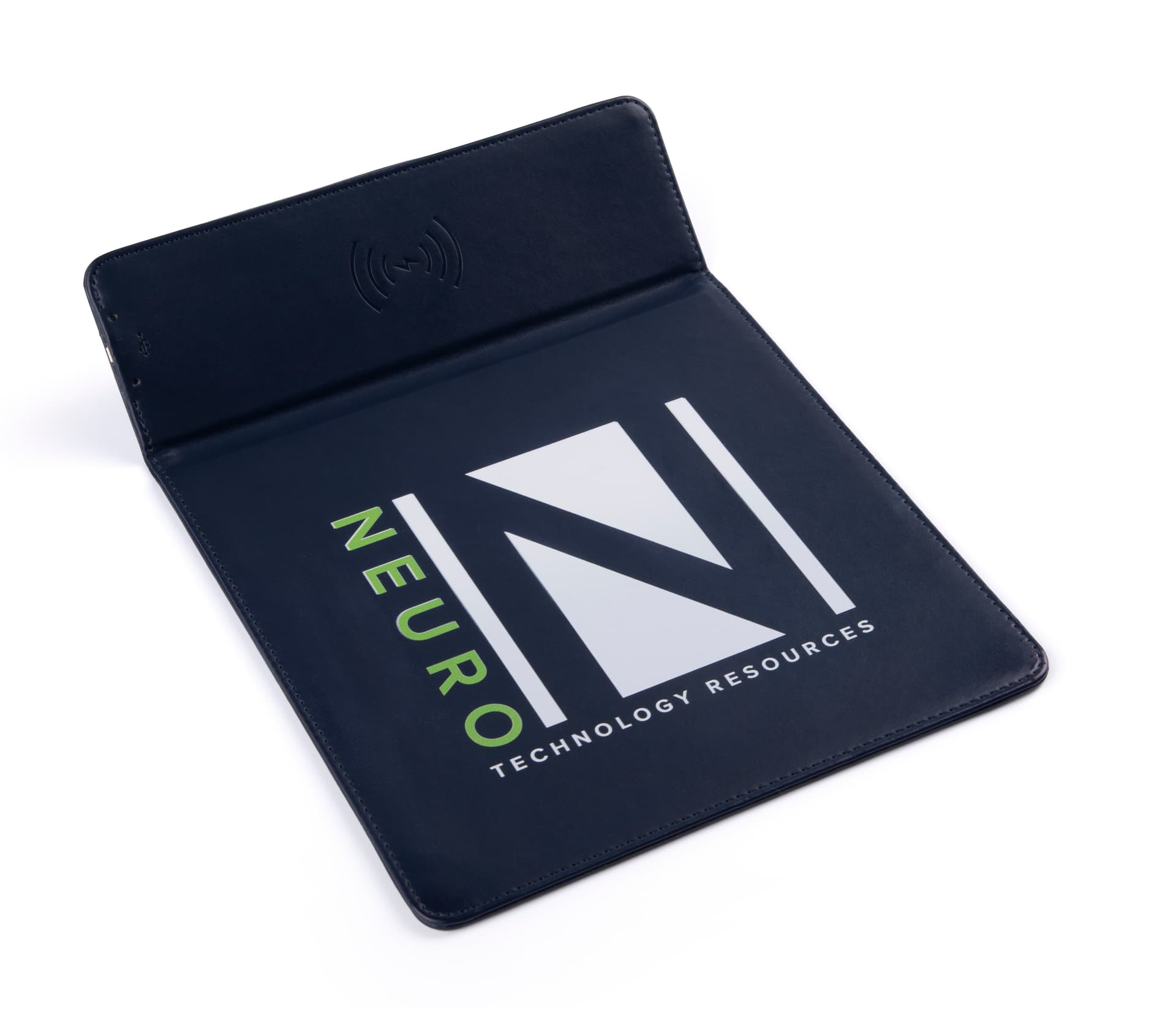 Custom printed Qi wireless charging mouse pad
