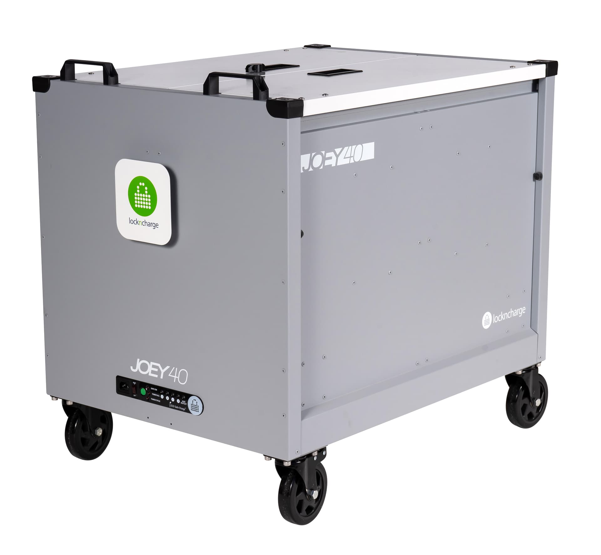 locking mobile charging cart