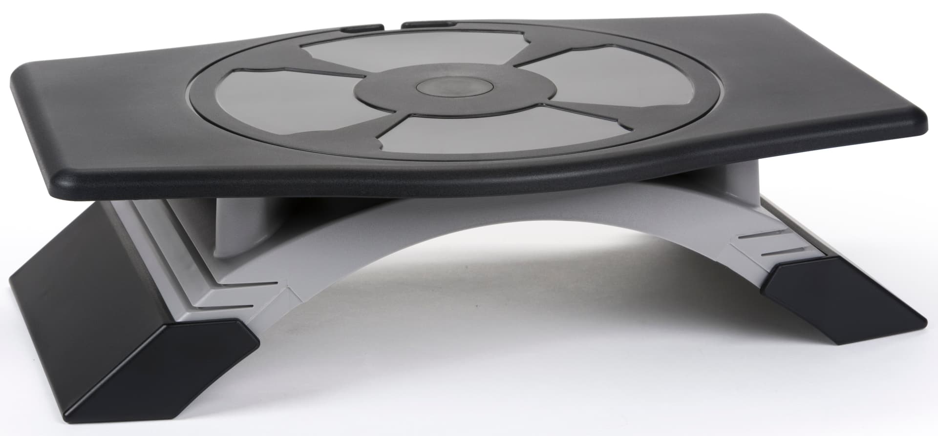 Monitor Stand Riser | 90° Rotating Tray | Displays2Go