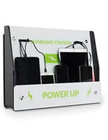 Wall Mount Mobile Charging Kiosk for Universities
