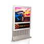Charging Station for Wall, 6 Cables, 23" x 24" Custom Poster - Silver