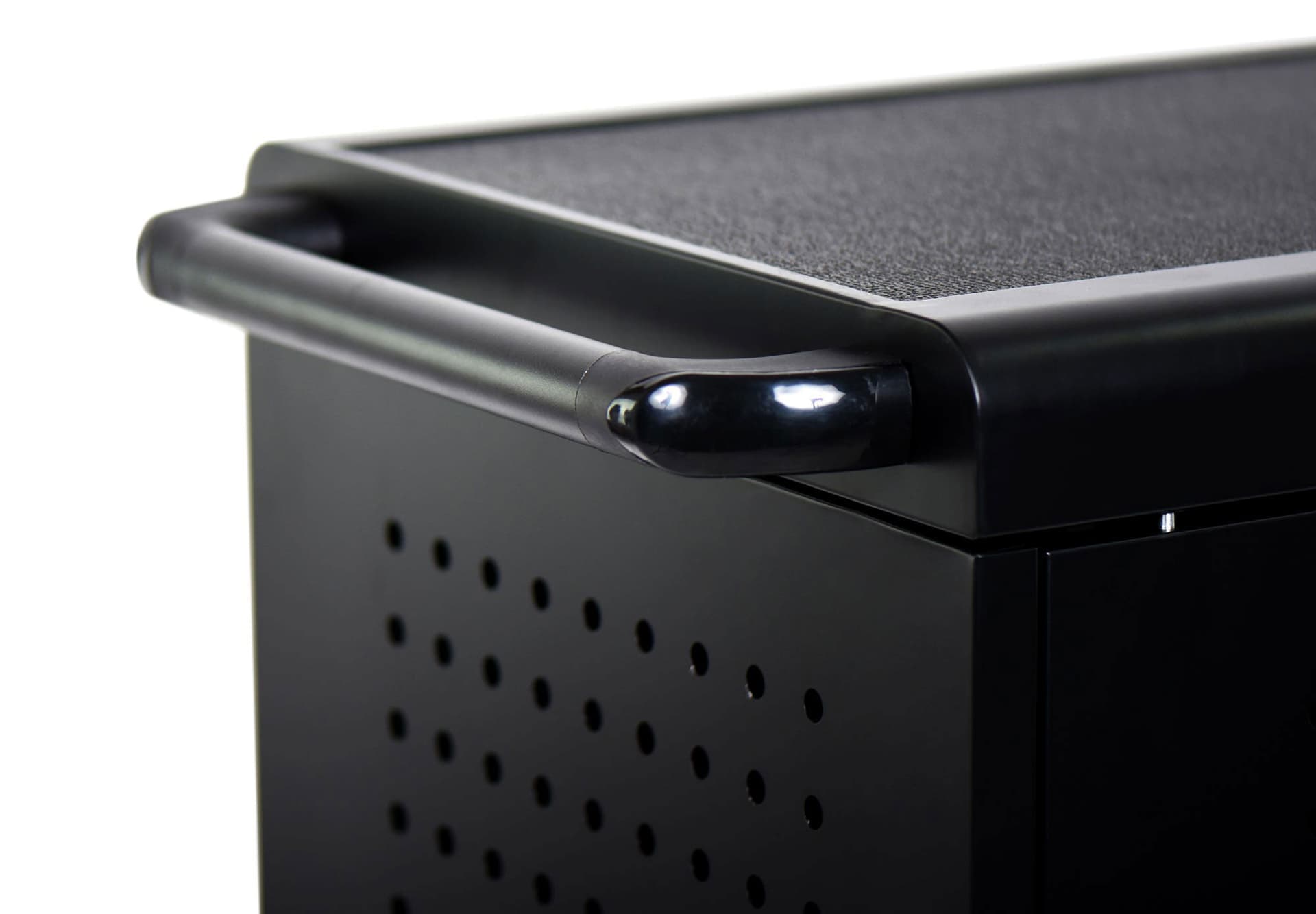 Tablet Charging Cart handle