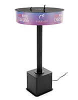 Mobile charging station with 6 cords