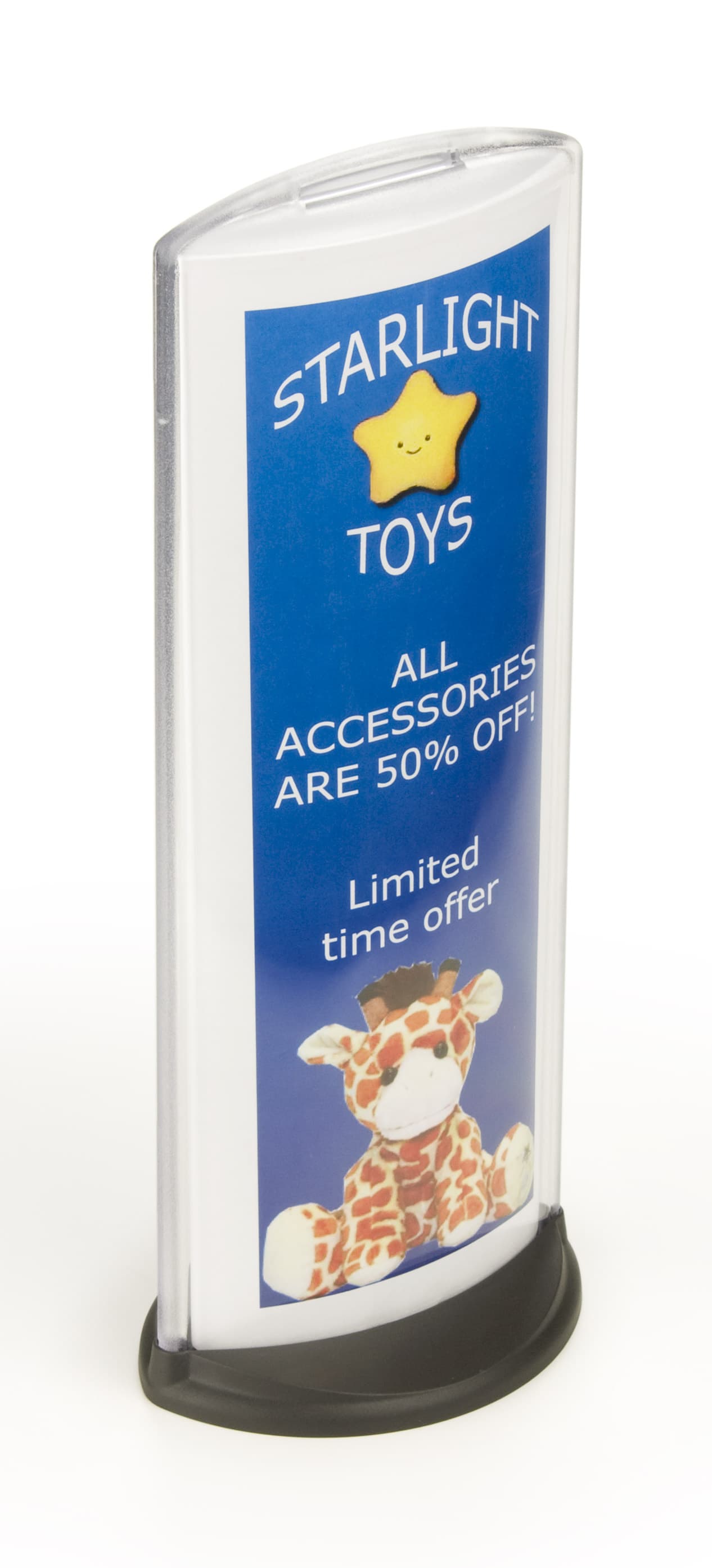 plastic display