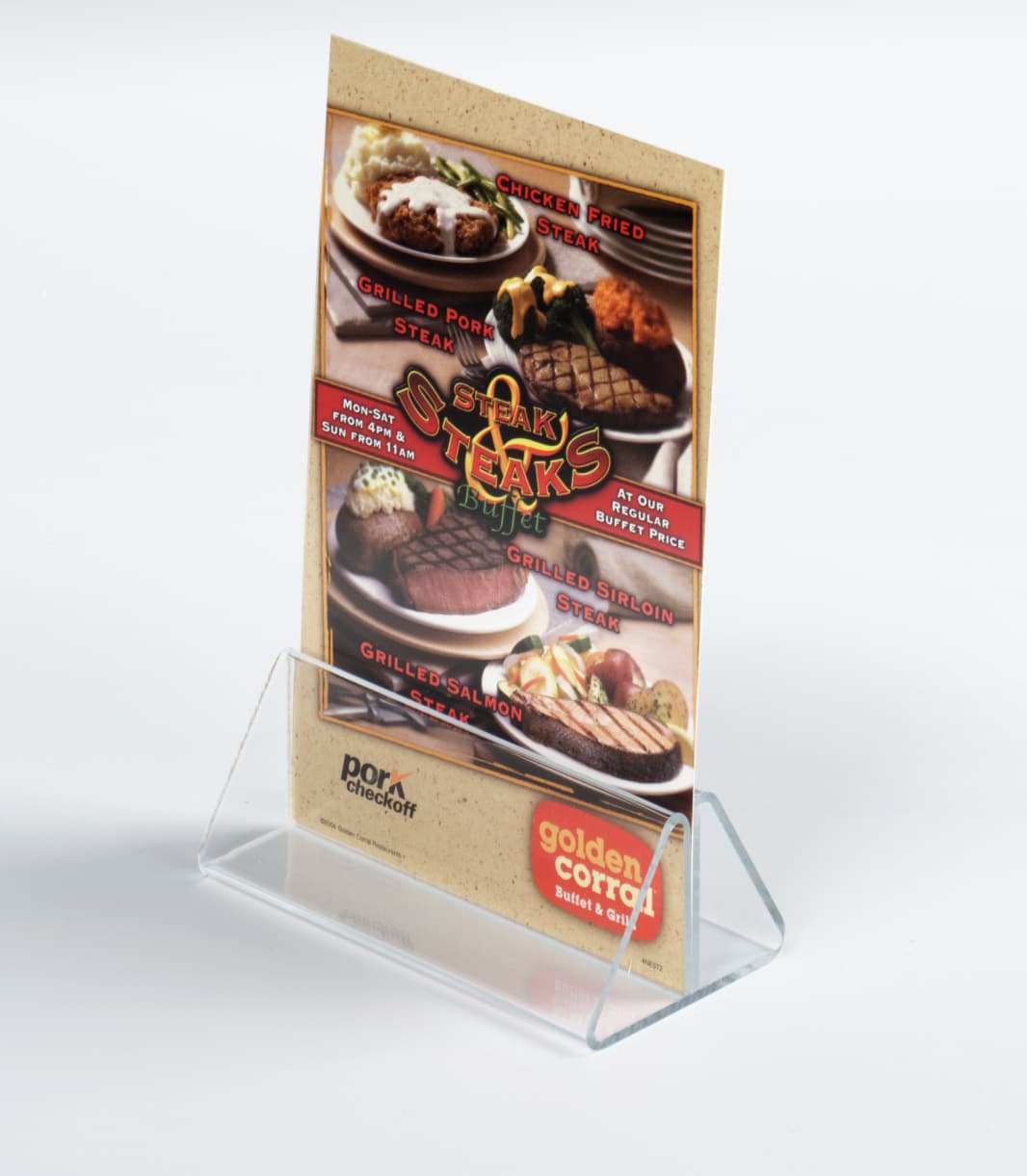 table sign holder