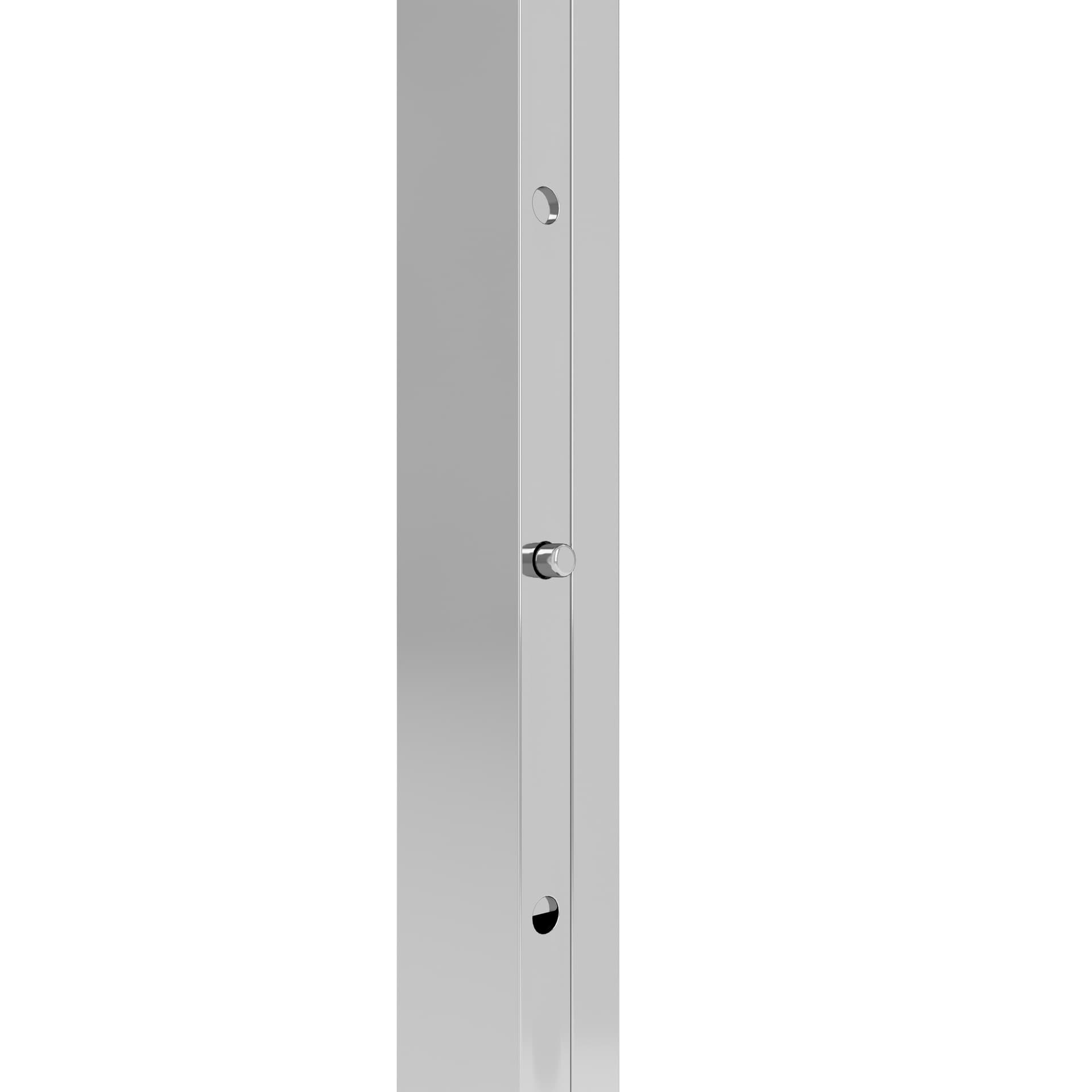 2 way clothing rack with height adjustment range of 52 inches in height to 73 inches