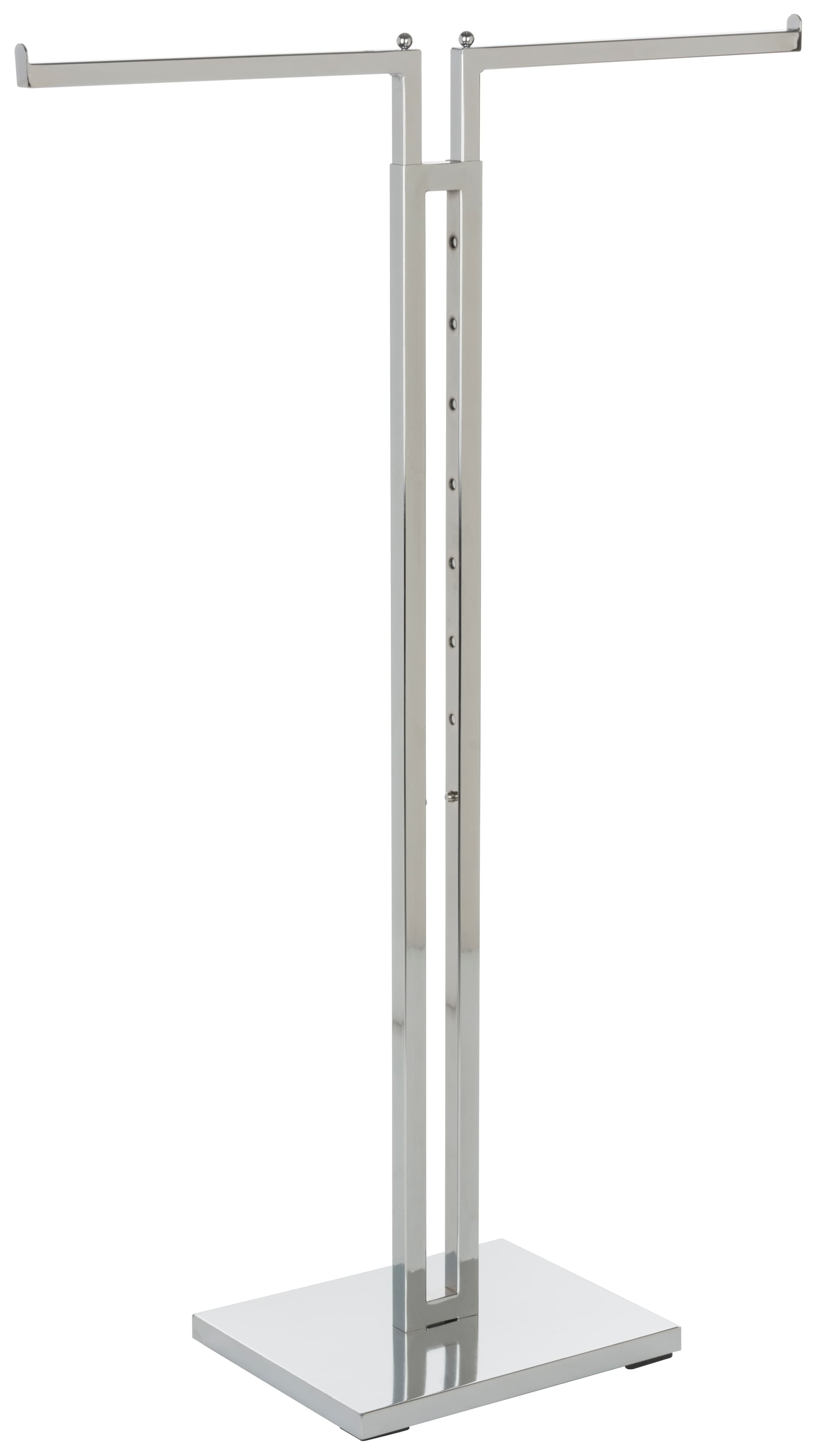 Adjustable 2-Way Clothing Rack