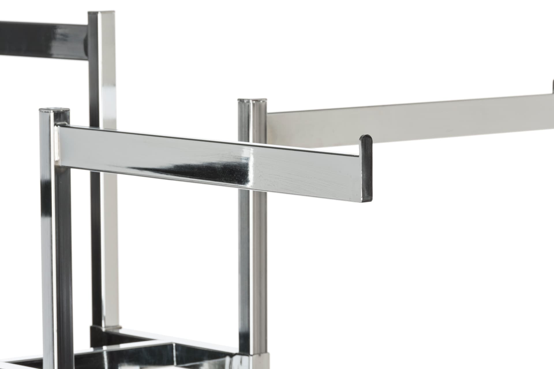Straight Arm 4-Way Clothing Rack