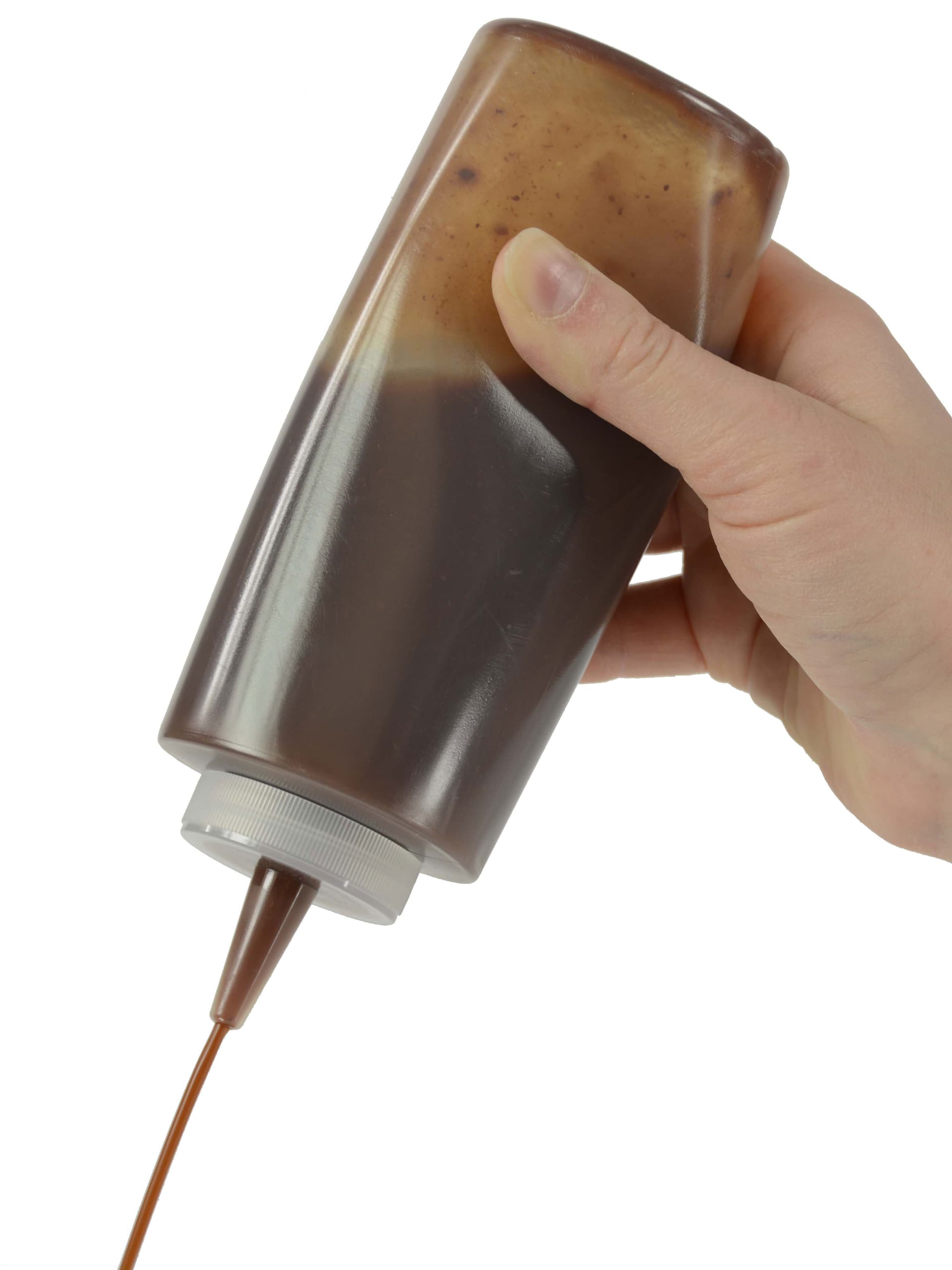 Clear Squeeze Bottle For Restaurants