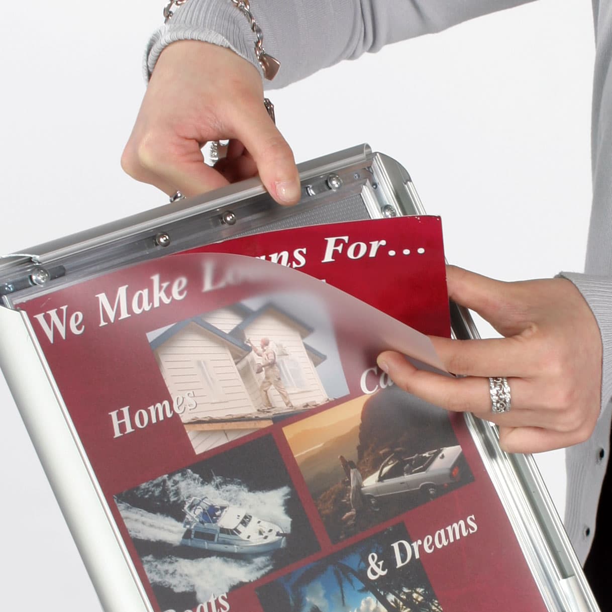 acrylic brochure holders