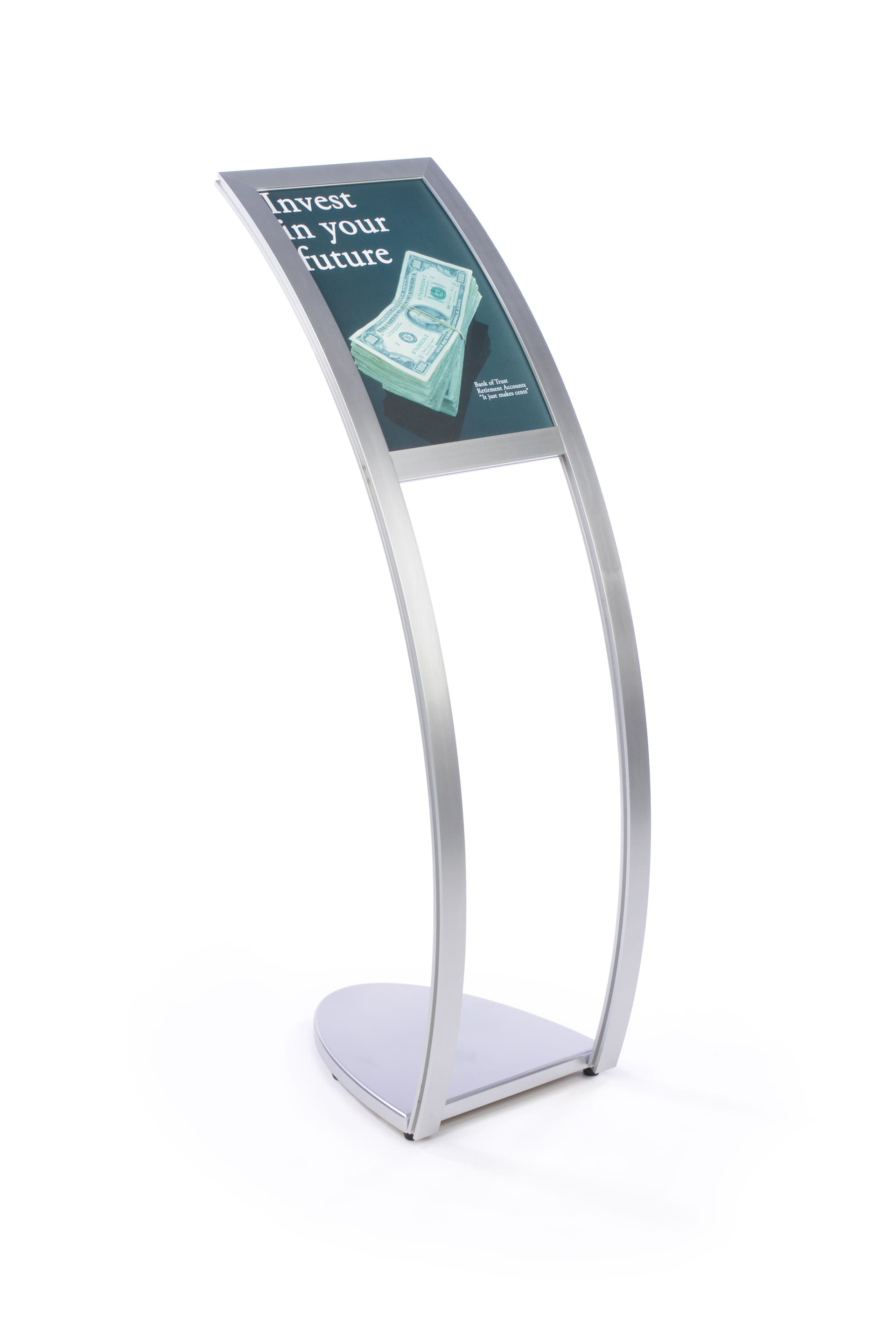 metal sign frame