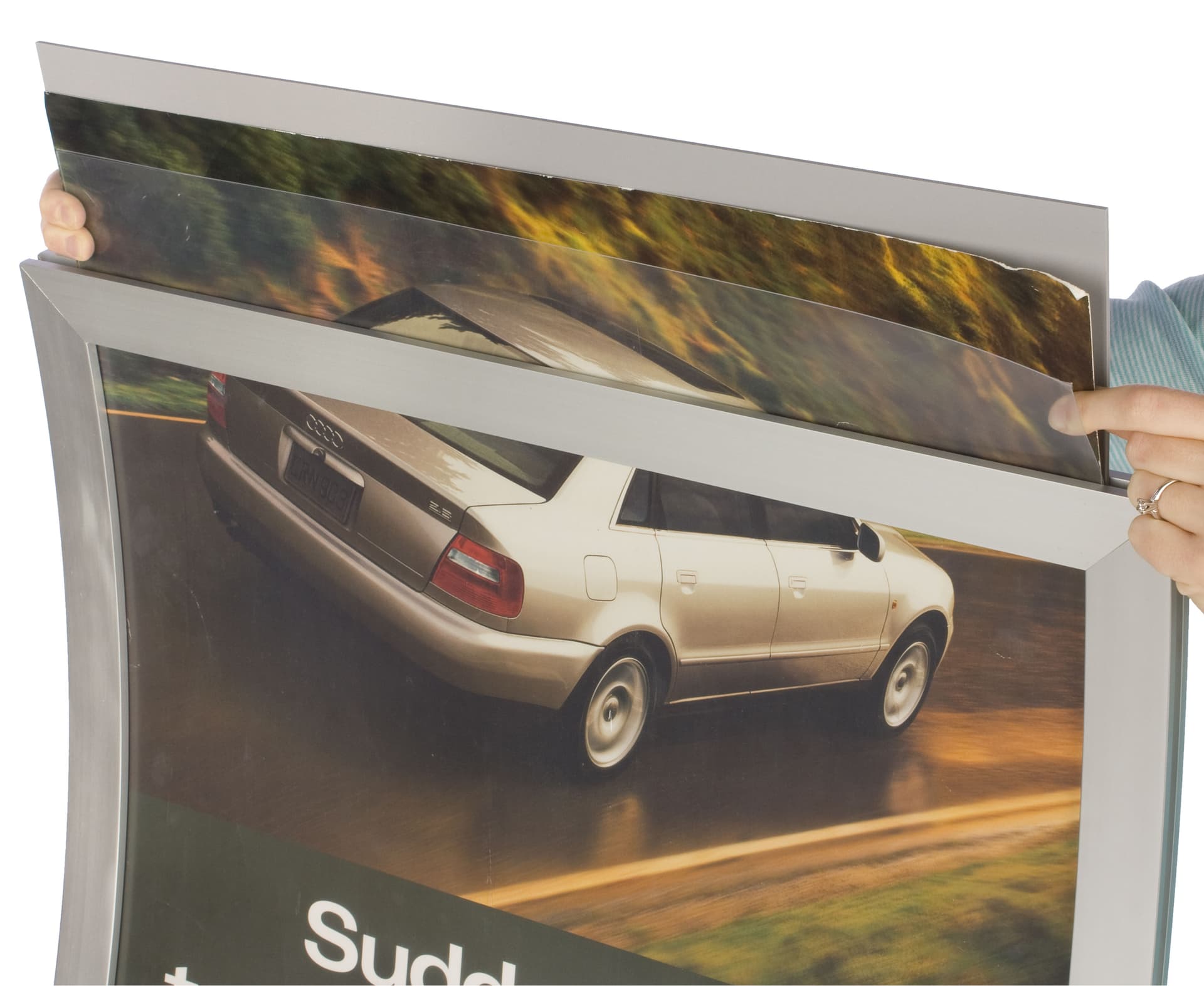 Sign Displays: Hold a 22" x 28" Poster