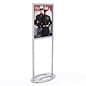 Floor Standing Poster Holder, Top Loading, Double-Sided