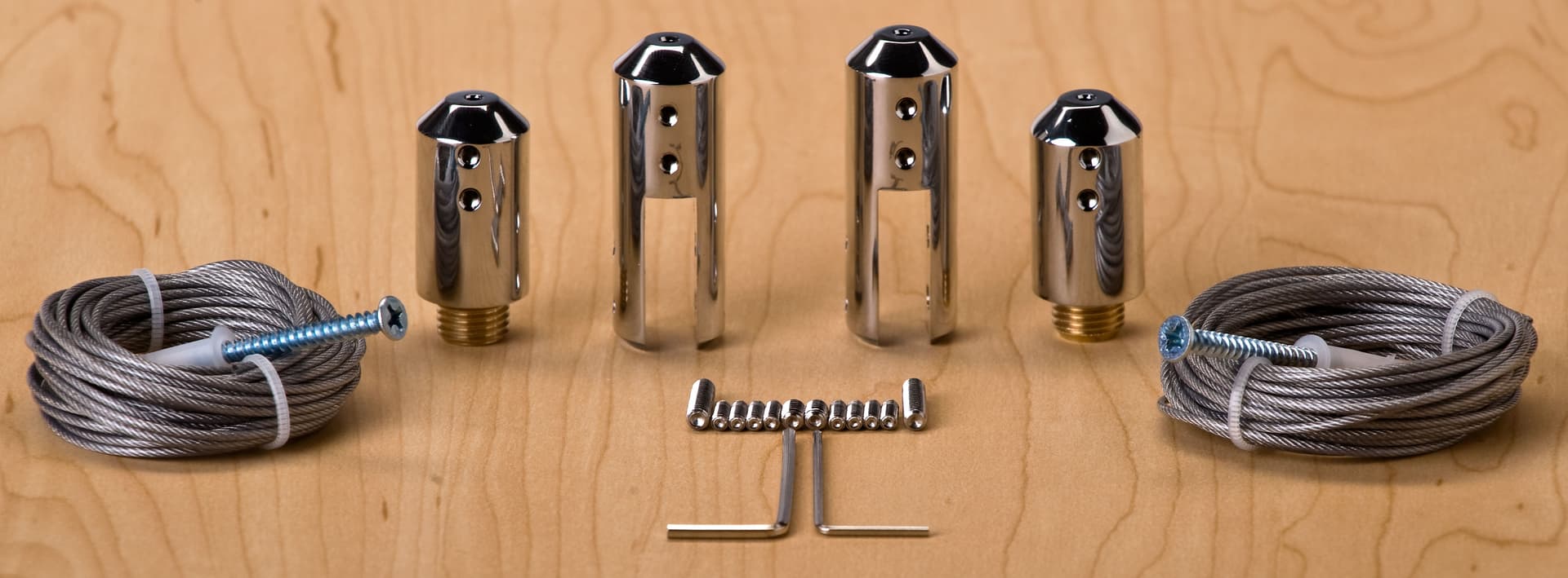 Cable Hanging Kit Displays Signs Overhead