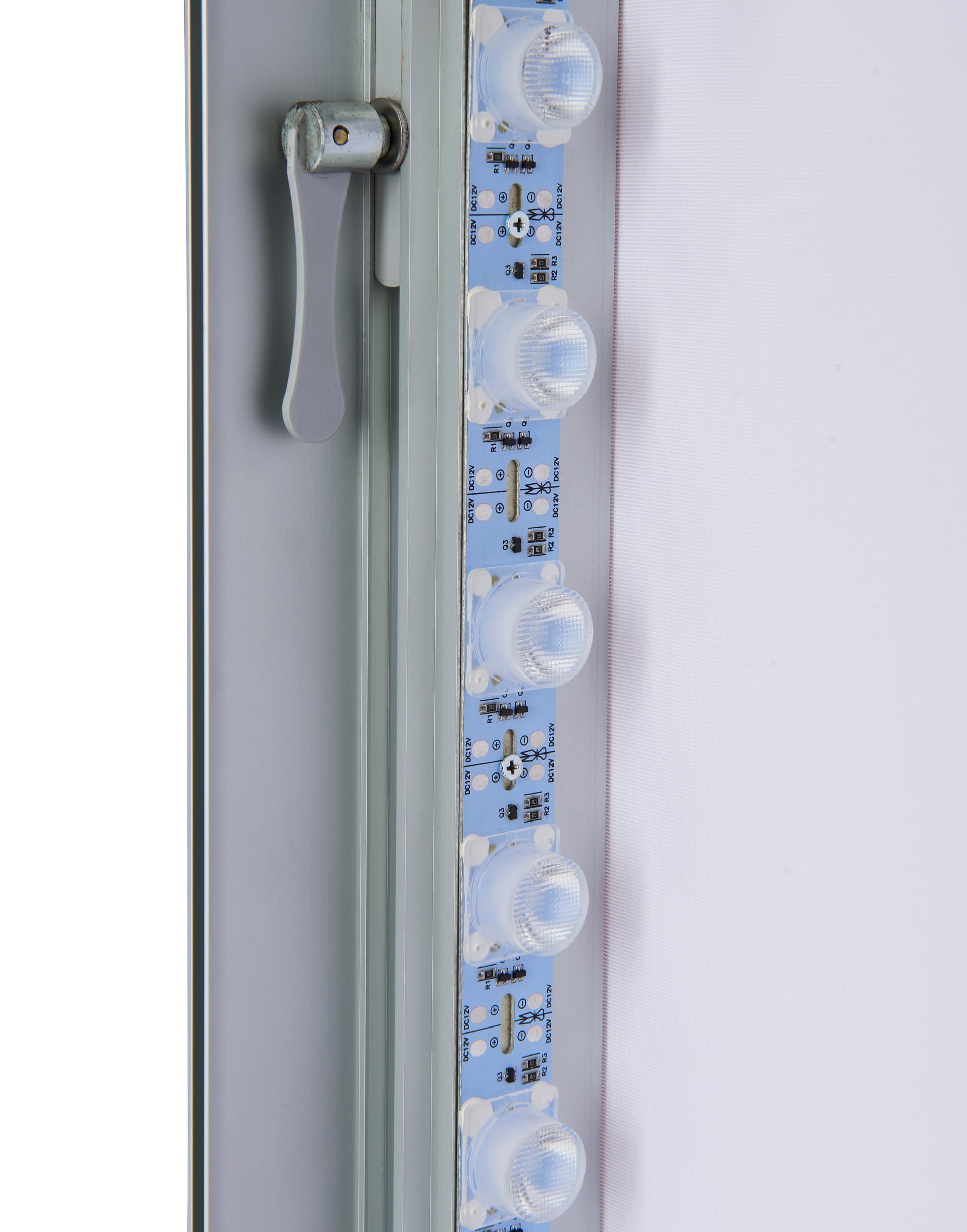 Lightbox pop up counter with 32 LED lights 