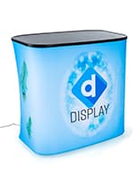 WaveLight® Air backlit rectangular counter graphic for CNTWLRCKT