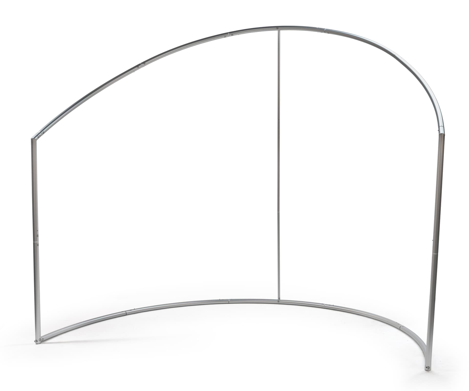 Trade Show Privacy Wall with Aluminum Frame