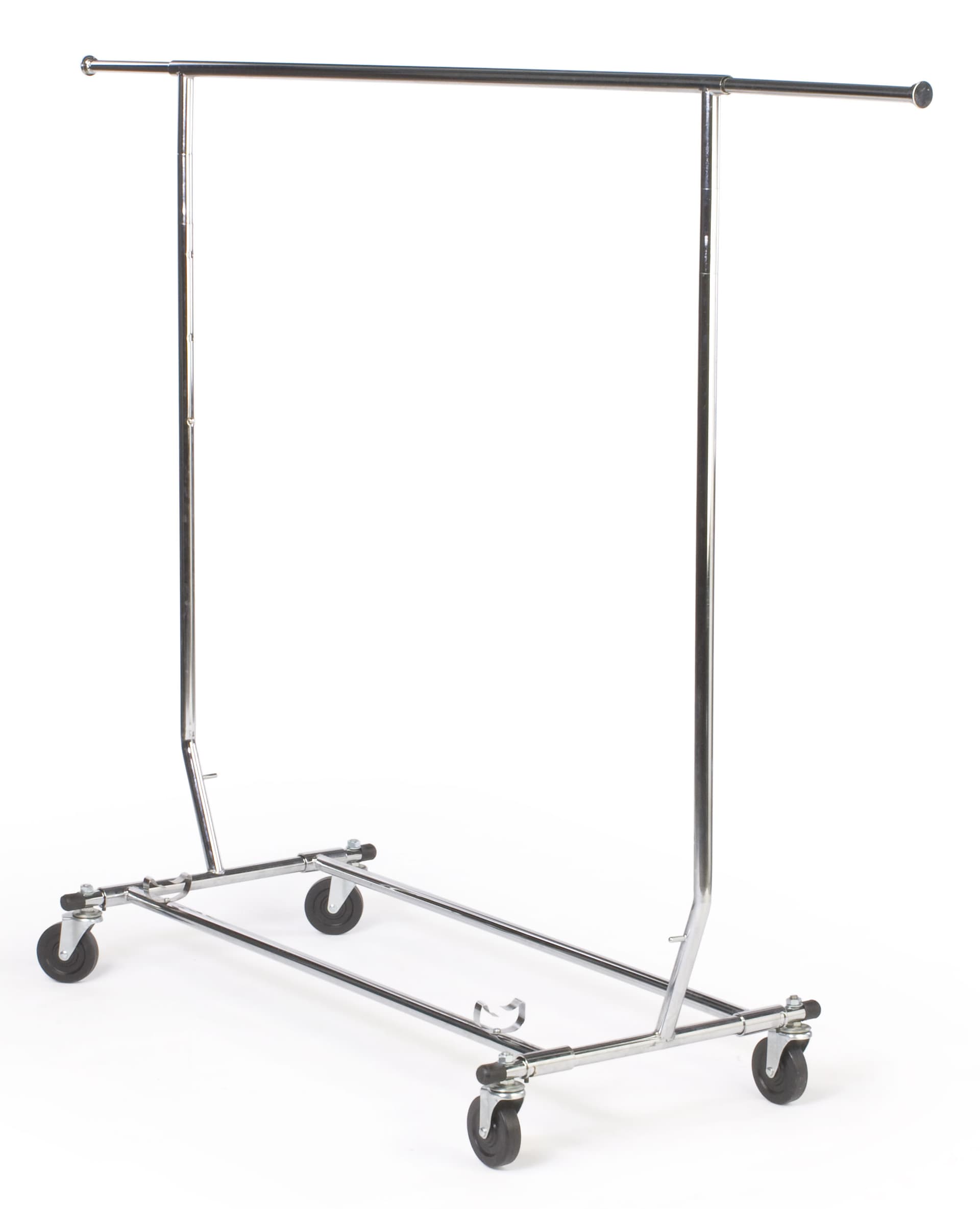 Rolling Rack Is Collapsible For Storage