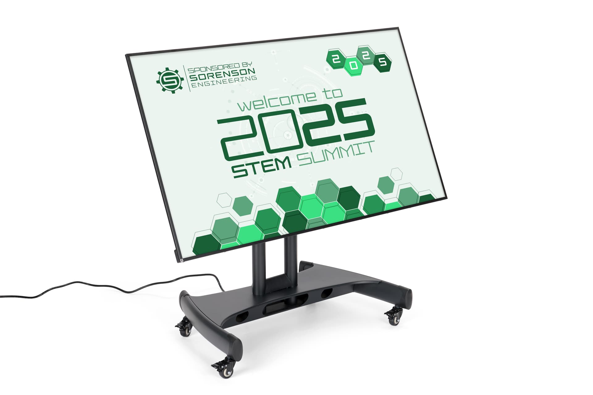 Confidence monitor stand for presentations