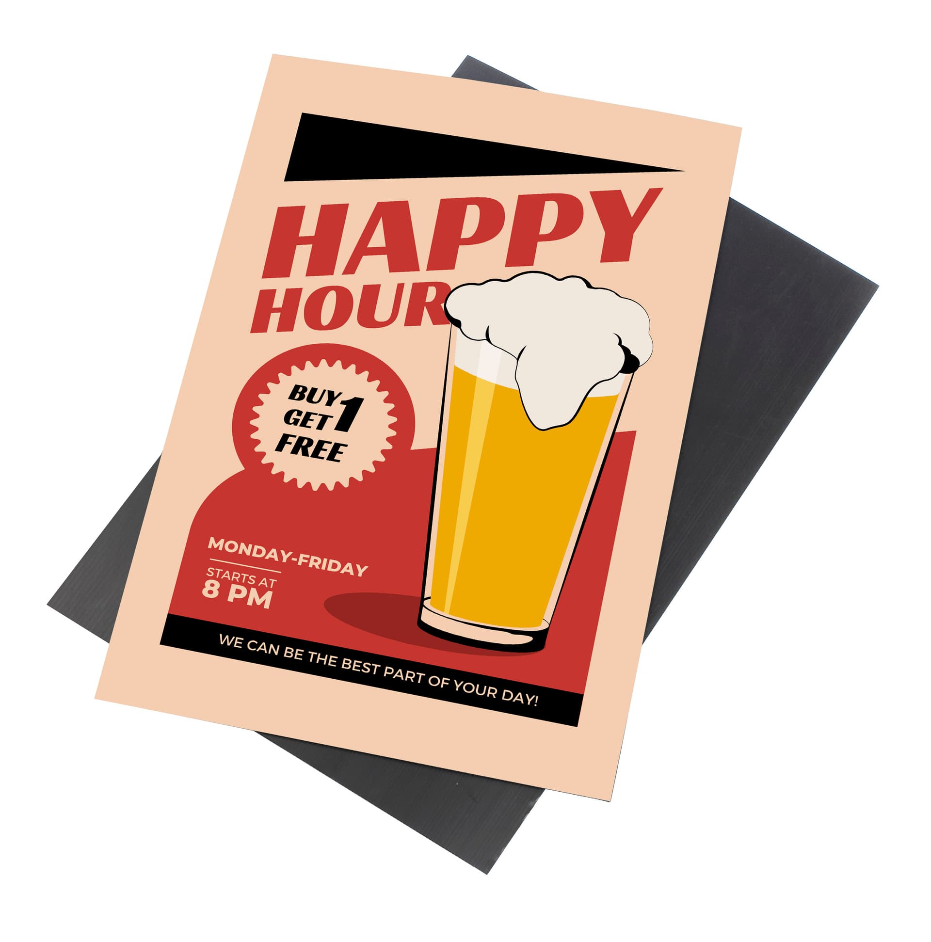 Sandwich Board with Custom Inserts, Double Sided