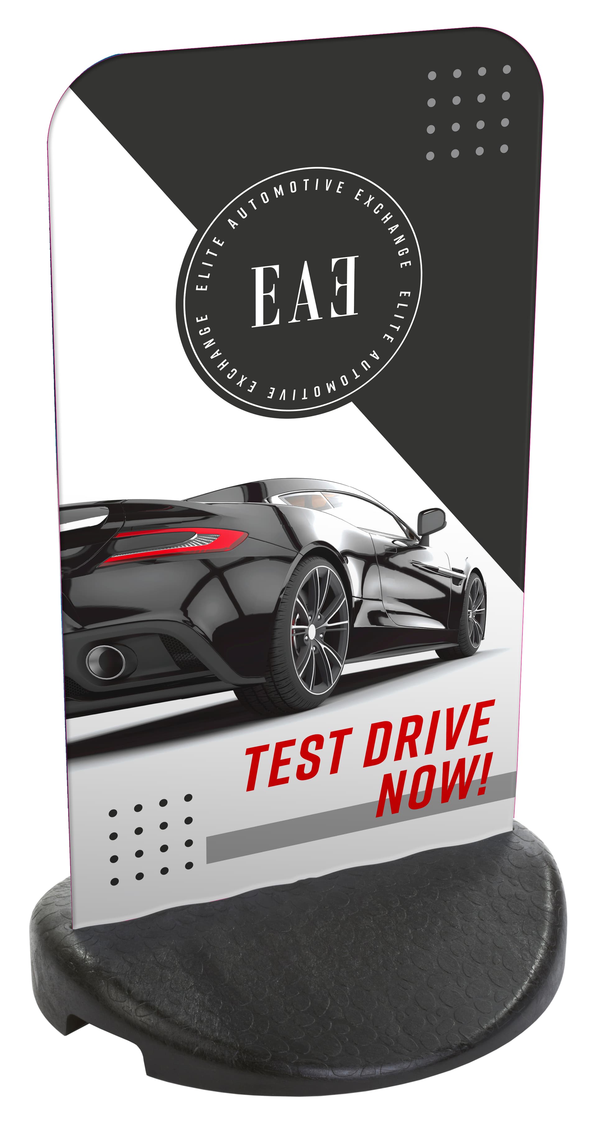 Full Color Printed Aluminum Curb Sign
