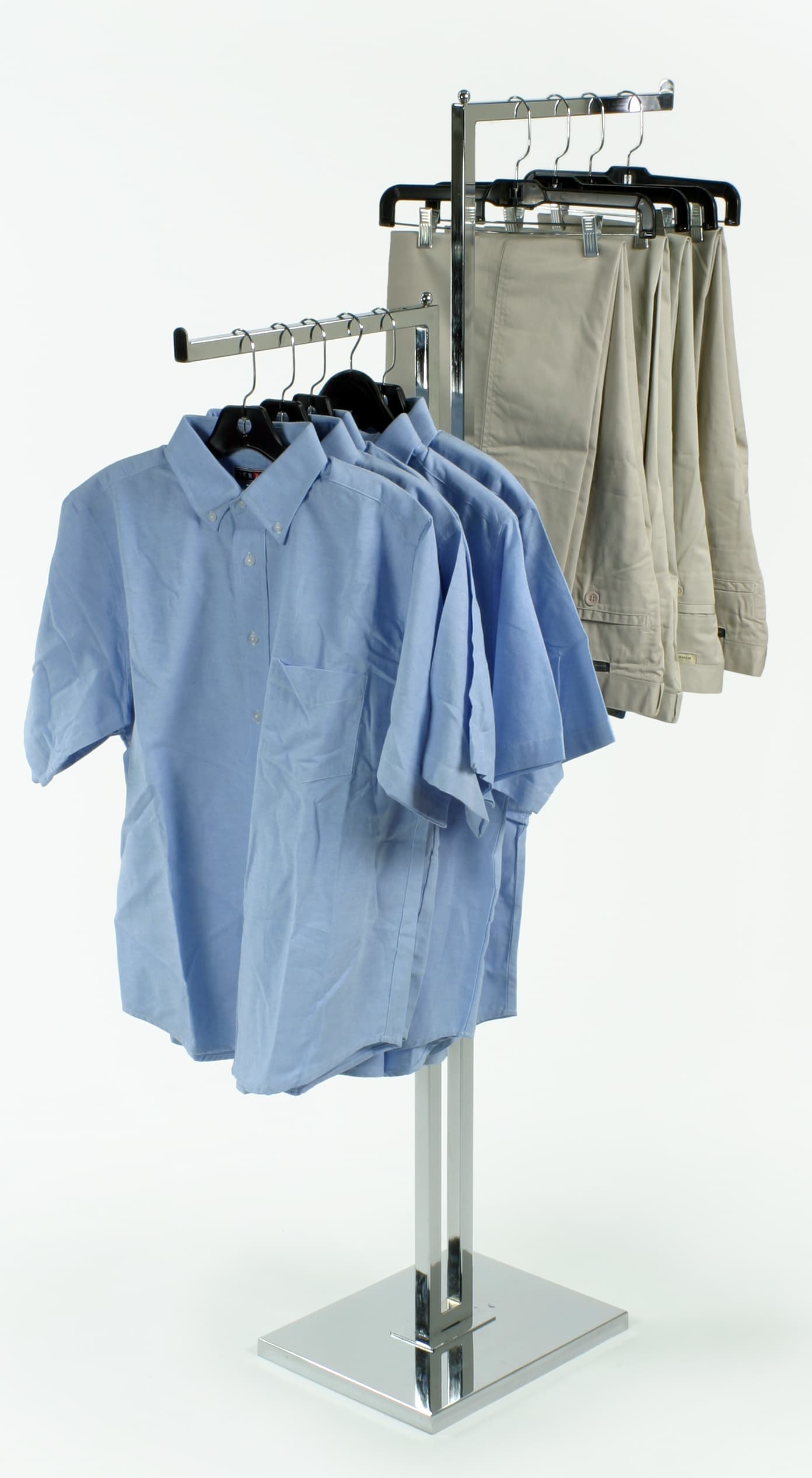 Double-sided Clothing Rack