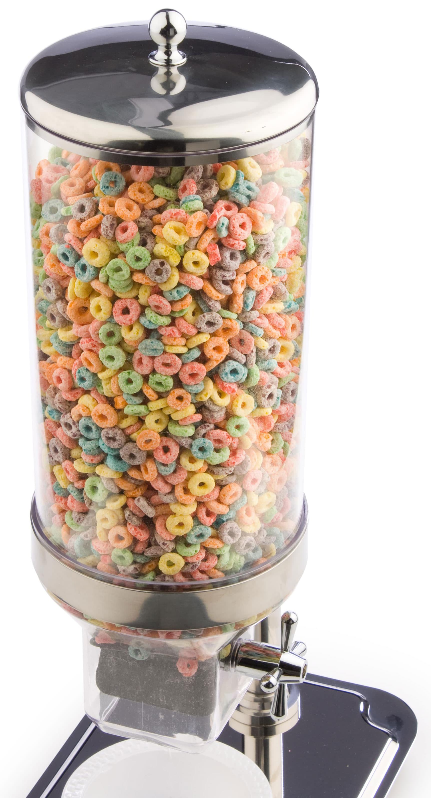 Cereal Dispenser - Portion Control System Holds 2.7 Gallons | Displays2Go