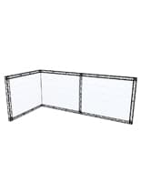 Truss Trade Show Booth, 231.50" Overall Width