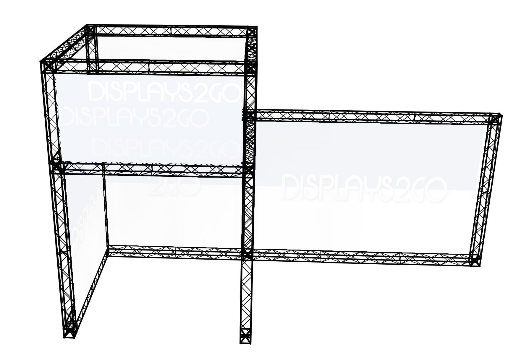 Trade Show Truss Exhibit, Black