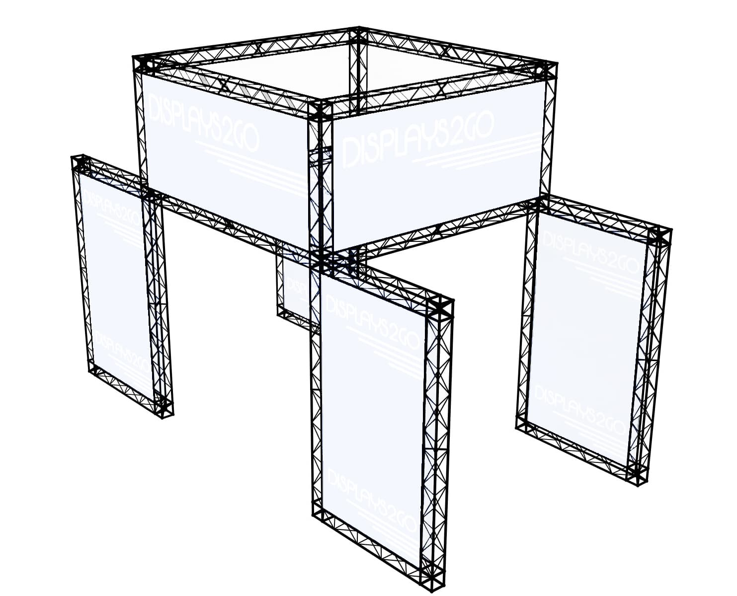Trade Show Booth Truss System, Easy Assembly