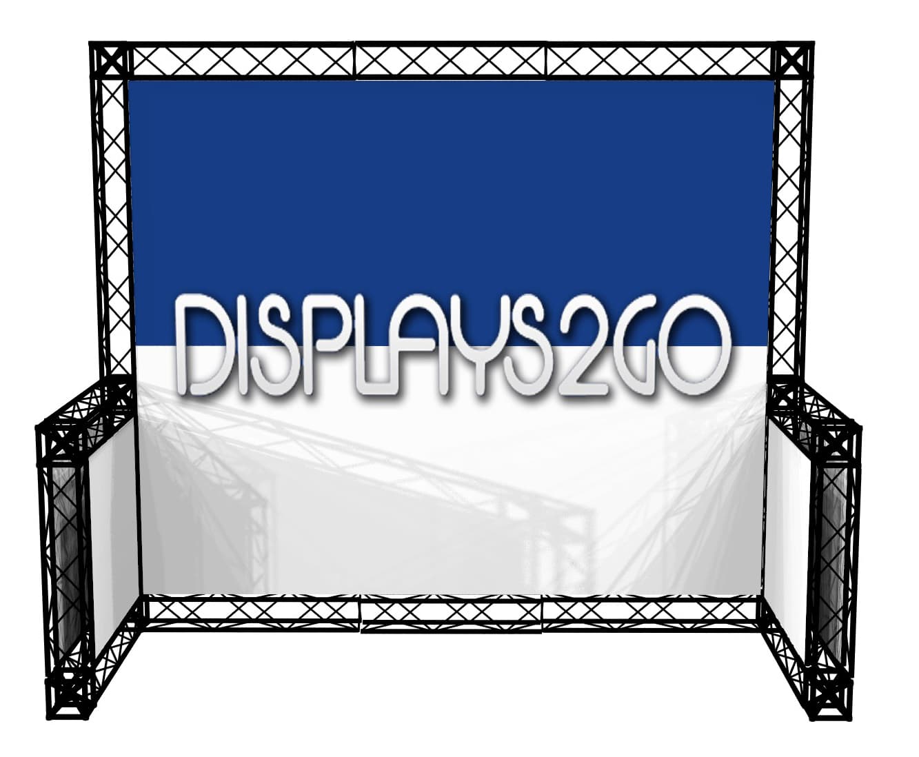 10 x 10 Truss Trade Show Display, Easy to Assemble
