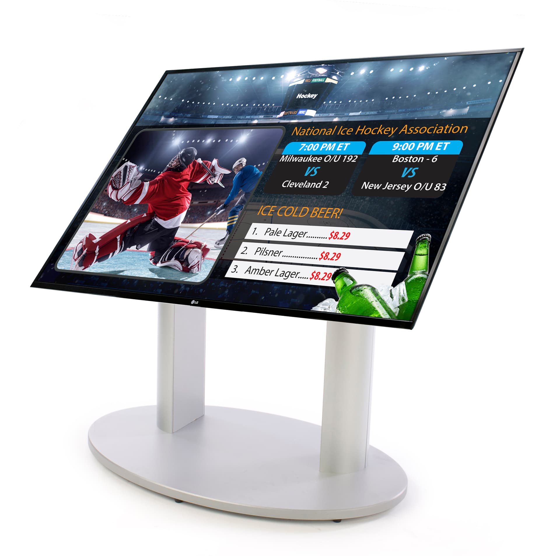 LCD TV Digital Lobby Directory 