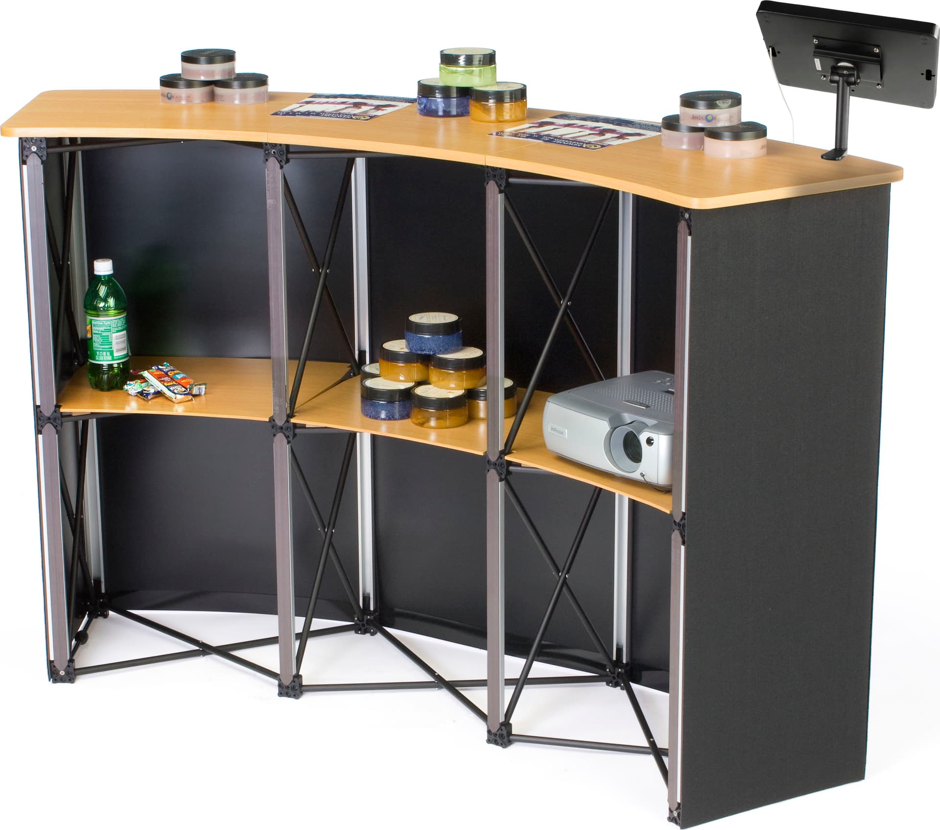 Portable Counter with iPad Mount