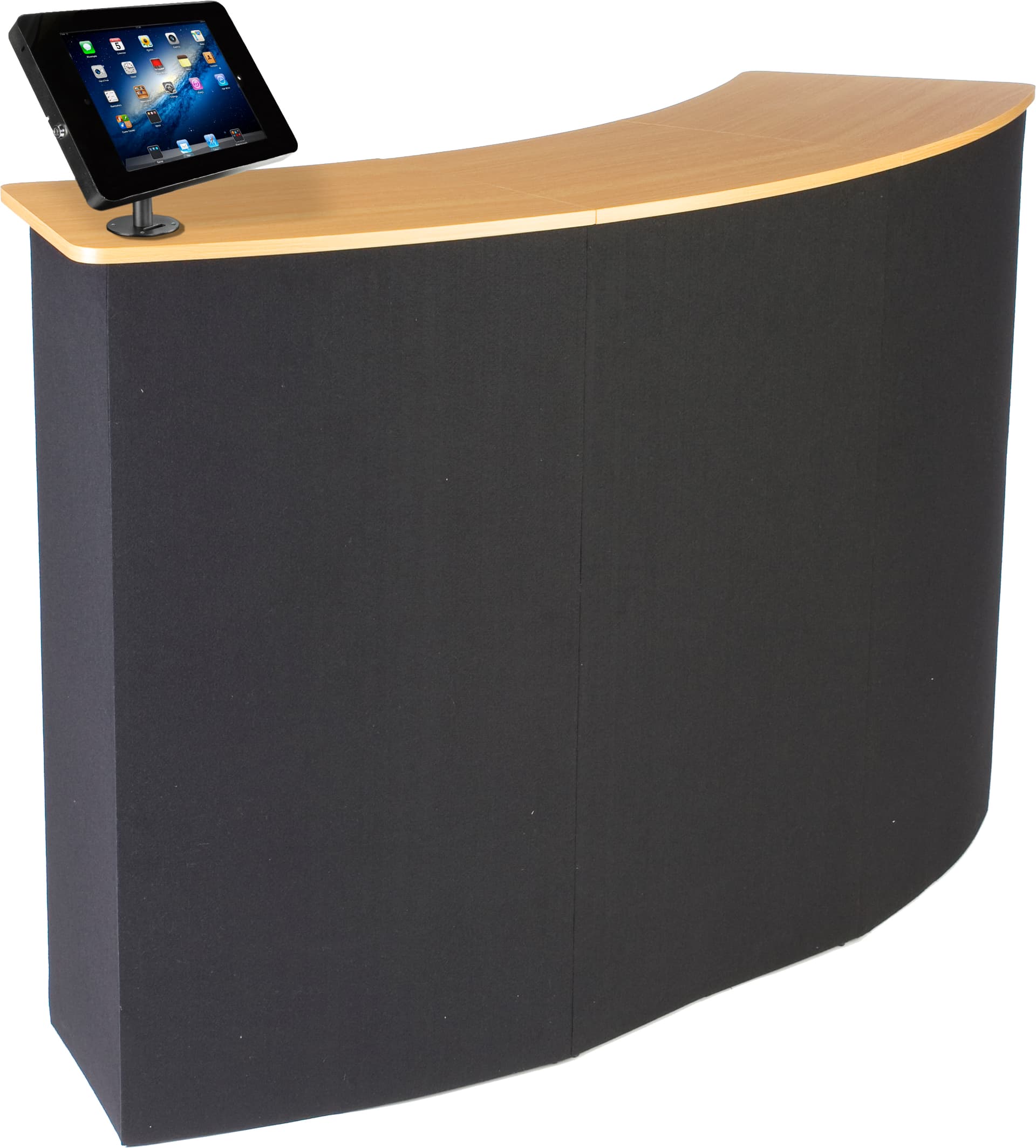 Trade Show Counter with iPad Holder